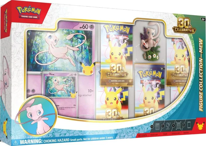Pokémon TCG 30th Celebration Mew Figure Collection